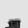 7 Inch Satchel Studded Kiev Leather Crossbody Bag 7 Inch Satchel Studded Kiev Leather Crossbody Bag