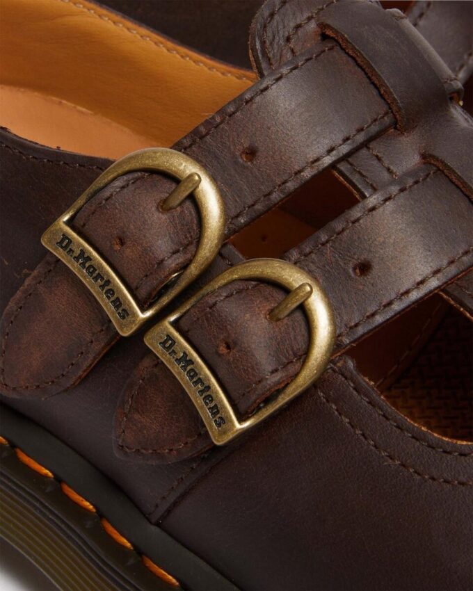 8065 Crazy Horse Leather Mary Jane Shoes 8065 Crazy Horse Leather Mary Jane Shoes