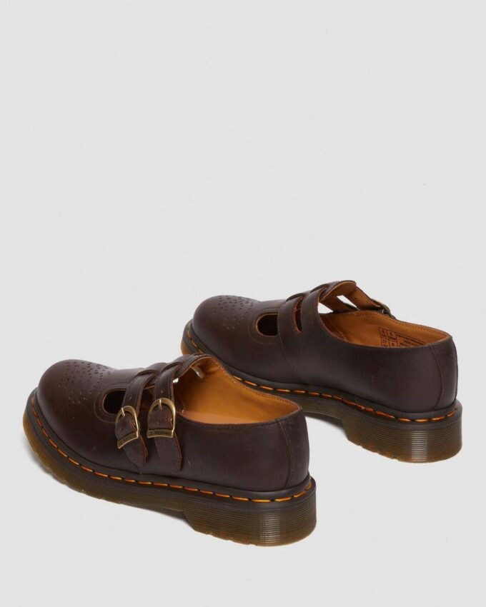 8065 Crazy Horse Leather Mary Jane Shoes 8065 Crazy Horse Leather Mary Jane Shoes