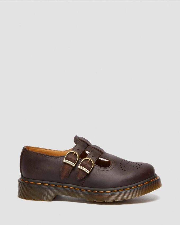 8065 Crazy Horse Leather Mary Jane Shoes 8065 Crazy Horse Leather Mary Jane Shoes