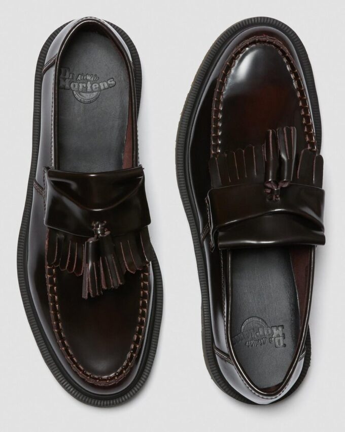 ADRIAN Arcadia Leather Tassel Loafers