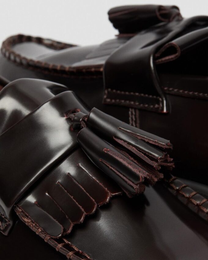 ADRIAN Arcadia Leather Tassel Loafers