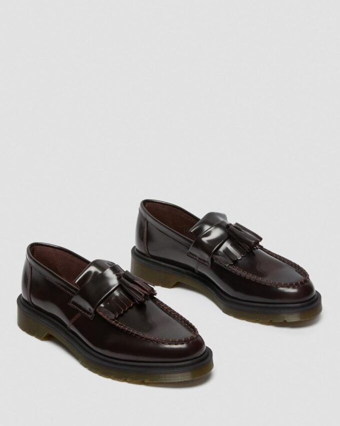 ADRIAN Arcadia Leather Tassel Loafers