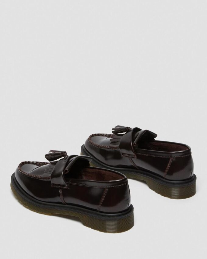 ADRIAN Arcadia Leather Tassel Loafers