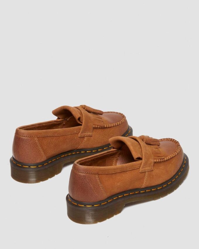 Adrian Nubuck Leather Tassle Loafers