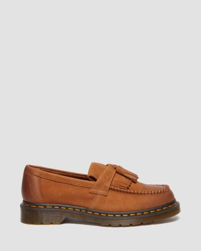 Adrian Nubuck Leather Tassle Loafers