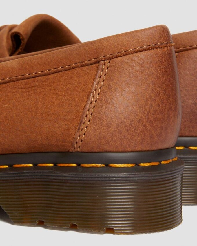 Adrian Nubuck Leather Tassle Loafers