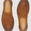 Adrian Nubuck Leather Tassle Loafers