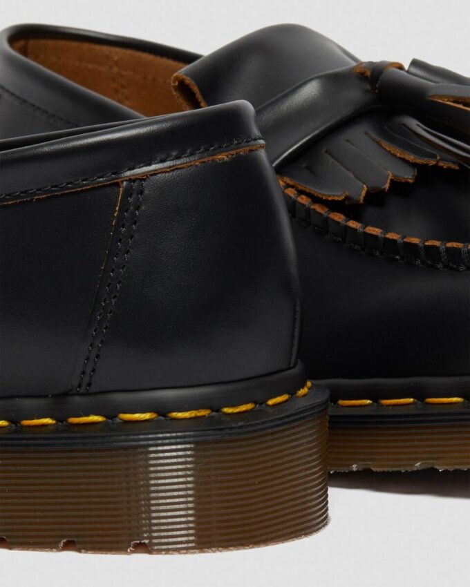 Adrian Vintage Made In England Quilon Leather Tassel Loafers Adrian Vintage Made In England Quilon Leather Tassel Loafers