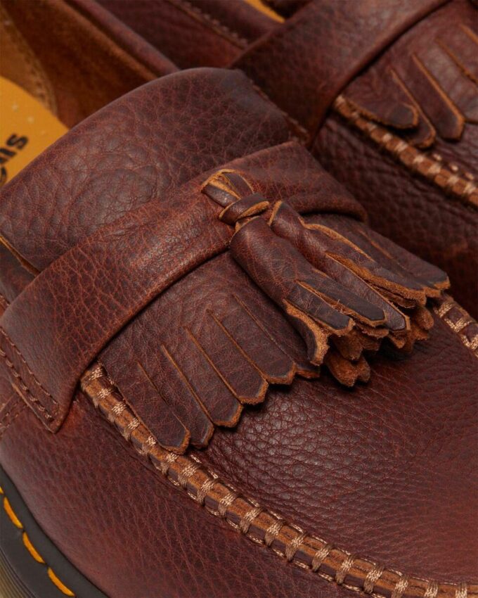 Adrian Yellow Stitch Ambassador Leather Loafers Adrian Yellow Stitch Ambassador Leather Loafers