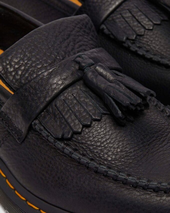 Adrian Yellow Stitch Ambassador Leather Loafers Adrian Yellow Stitch Ambassador Leather Loafers