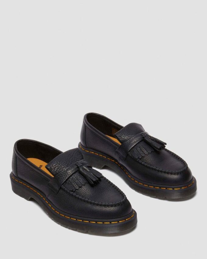 Adrian Yellow Stitch Ambassador Leather Loafers Adrian Yellow Stitch Ambassador Leather Loafers