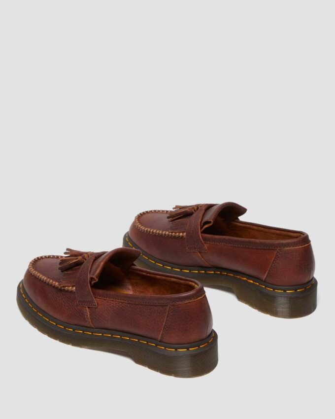 Adrian Yellow Stitch Ambassador Leather Loafers Adrian Yellow Stitch Ambassador Leather Loafers
