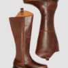 Amaayah Knee High Leather Boots Amaayah Knee High Leather Boots