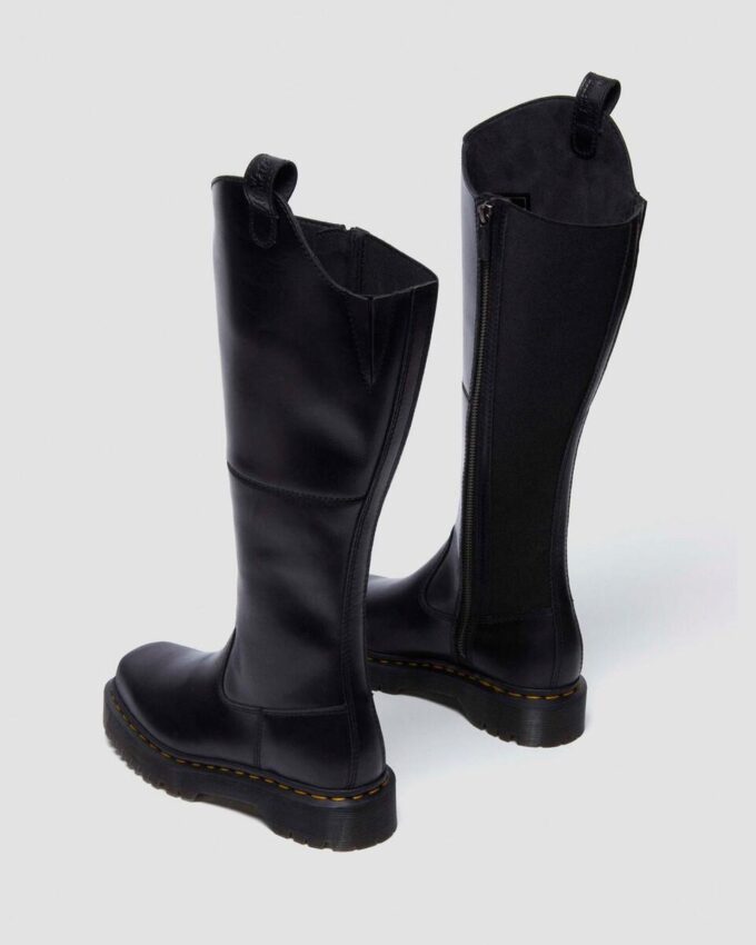 Amaayah Knee High Leather Boots Amaayah Knee High Leather Boots