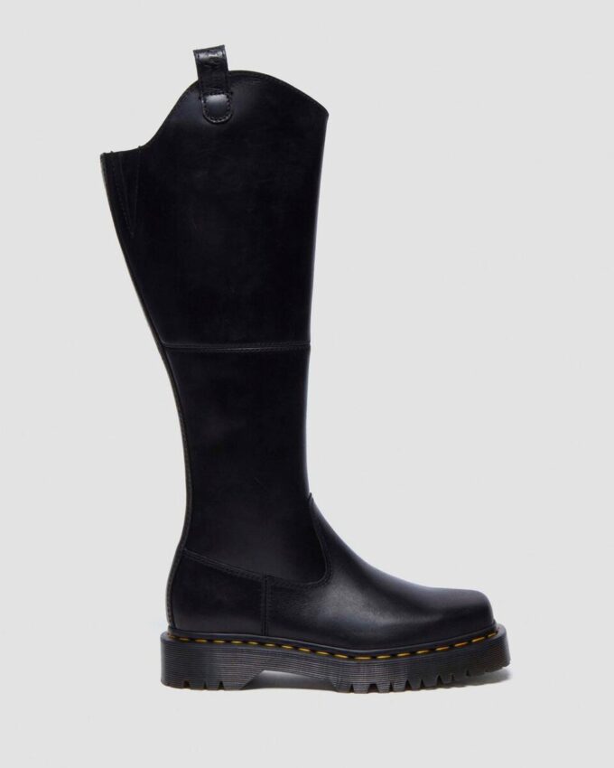 Amaayah Knee High Leather Boots Amaayah Knee High Leather Boots