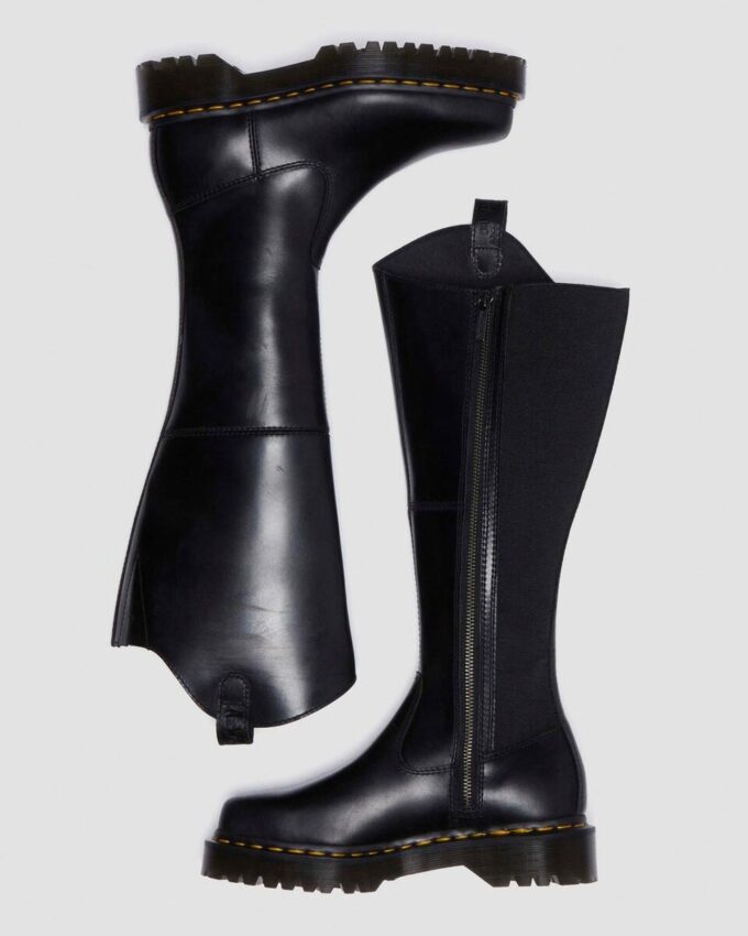 Amaayah Knee High Leather Boots Amaayah Knee High Leather Boots