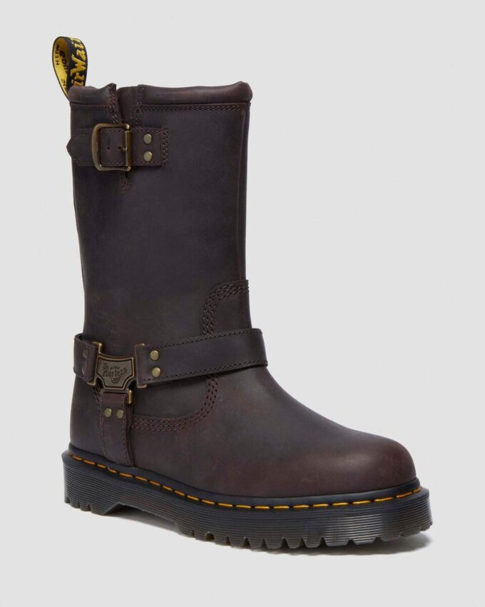 Anistone Hi Leather Biker Boots Anistone Hi Leather Biker Boots