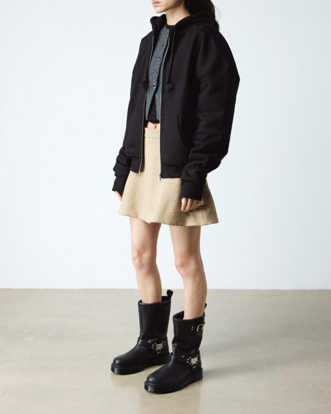 ANISTONE HI Leather Biker Boots ANISTONE HI Leather Biker Boots