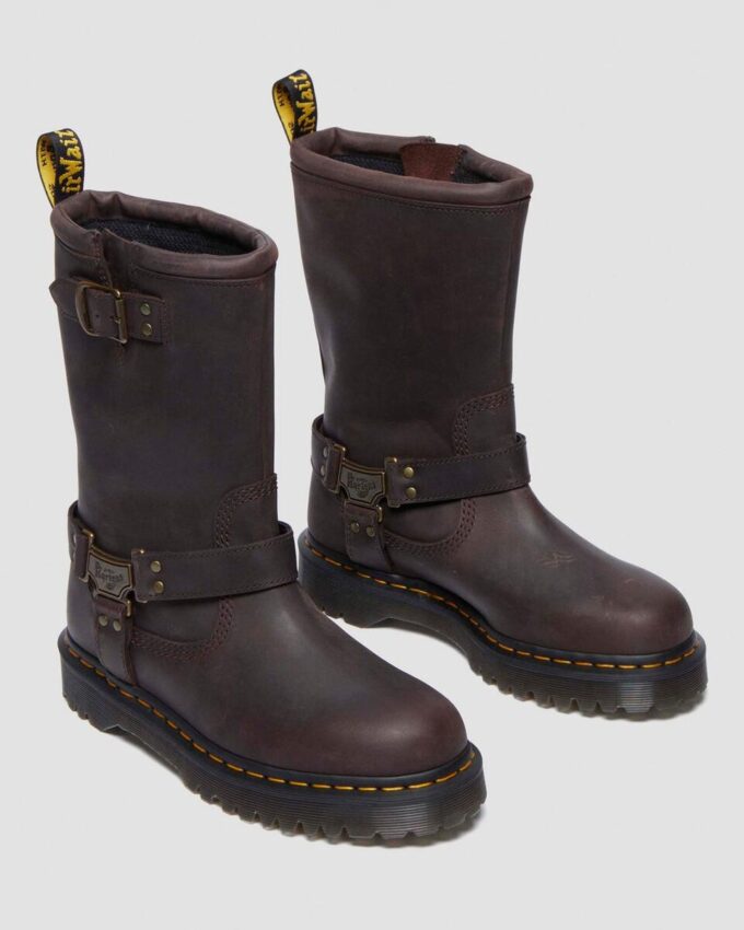 Anistone Hi Leather Biker Boots Anistone Hi Leather Biker Boots