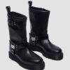 ANISTONE HI Leather Biker Boots ANISTONE HI Leather Biker Boots
