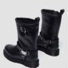 ANISTONE HI Leather Biker Boots ANISTONE HI Leather Biker Boots