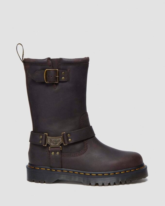 Anistone Hi Leather Biker Boots Anistone Hi Leather Biker Boots