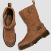 Anistone Hi Tumbled Nubuck Biker Boots Anistone Hi Tumbled Nubuck Biker Boots
