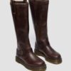 Anistone Knee High Crazy Horse Leather Biker Boots Anistone Knee High Crazy Horse Leather Biker Boots
