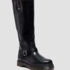 Anistone Knee High Orleans Leather Biker Boots Anistone Knee High Orleans Leather Biker Boots