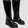 Anistone Knee High Orleans Leather Biker Boots Anistone Knee High Orleans Leather Biker Boots