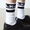 Athletic Logo Organic Cotton Blend Socks Athletic Logo Organic Cotton Blend Socks