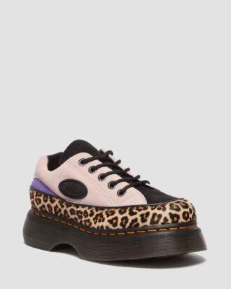 Buzz 5-Eye Leopard and Suede Shoes Buzz 5-Eye Leopard and Suede Shoes