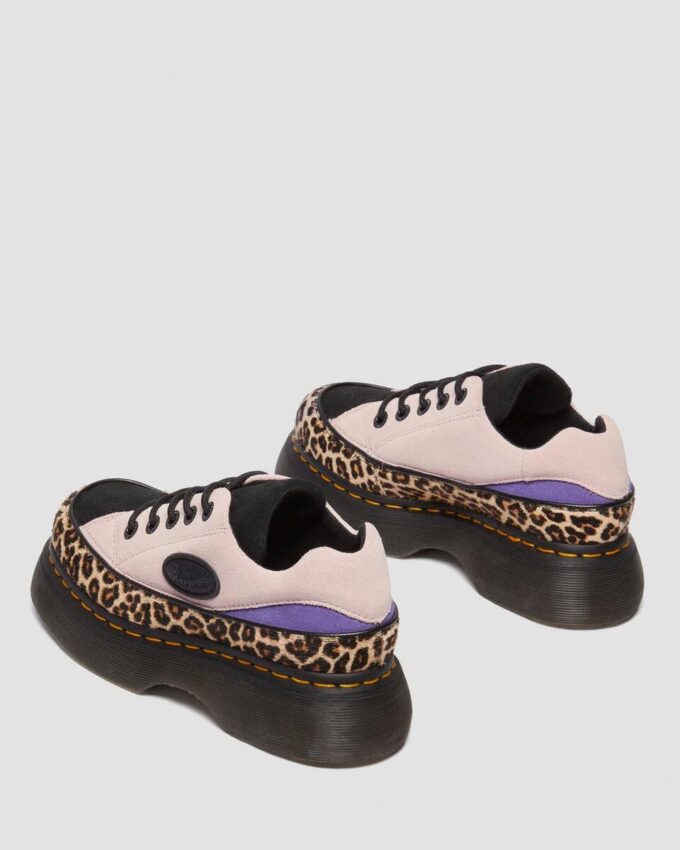 Buzz 5-Eye Leopard and Suede Shoes Buzz 5-Eye Leopard and Suede Shoes