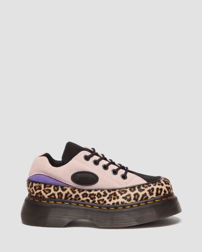 Buzz 5-Eye Leopard and Suede Shoes Buzz 5-Eye Leopard and Suede Shoes