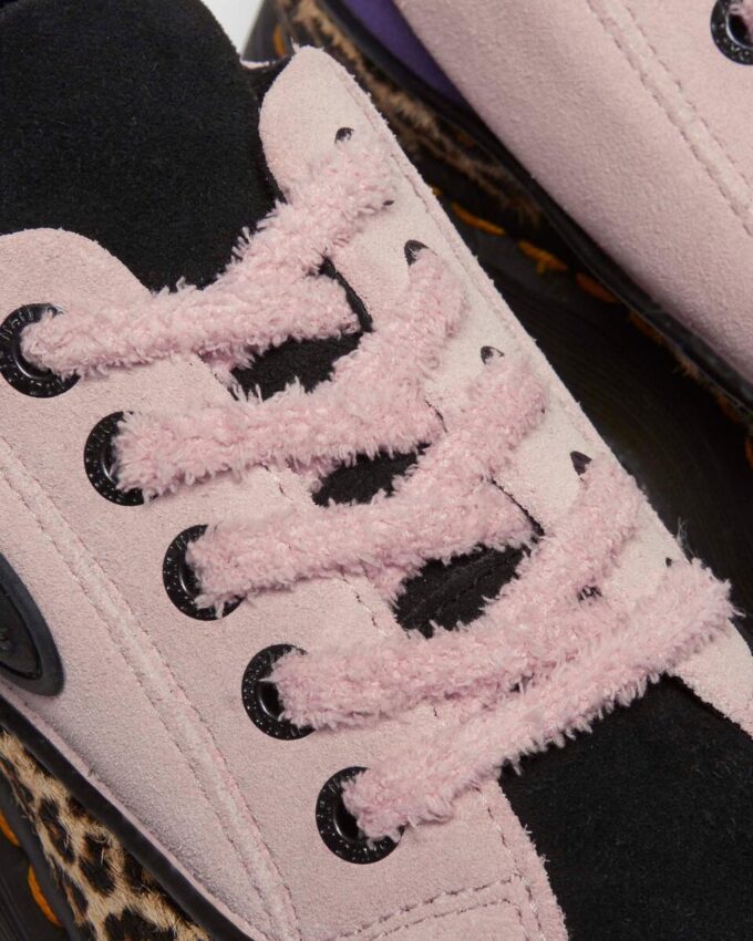 Buzz 5-Eye Leopard and Suede Shoes Buzz 5-Eye Leopard and Suede Shoes