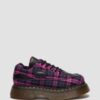 BUZZ 5-EYE Tartan & Leather Lace Up Shoes BUZZ 5-EYE Tartan & Leather Lace Up Shoes