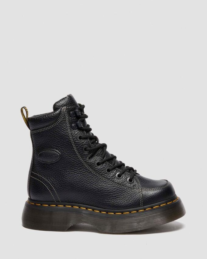 BUZZ 8-EYE Milled Nappa Leather Boots BUZZ 8-EYE Milled Nappa Leather Boots