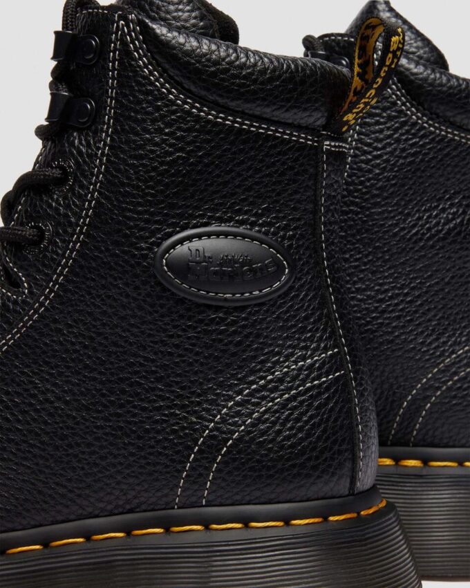 BUZZ 8-EYE Milled Nappa Leather Boots BUZZ 8-EYE Milled Nappa Leather Boots