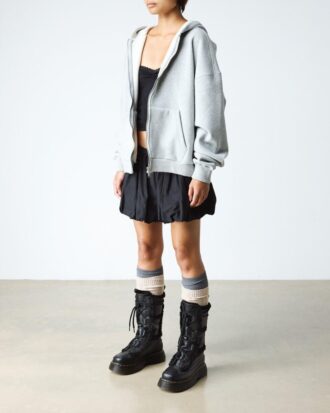 Buzz Lace Up Faux Fur Lined Milled Nappa Leather Lace Up Boots
