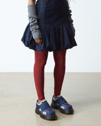 Buzz Strap Mixed Material Shoes