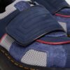 Buzz Strap Mixed Material Shoes