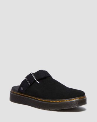 CARLSON Suede Casual Slingback Mules