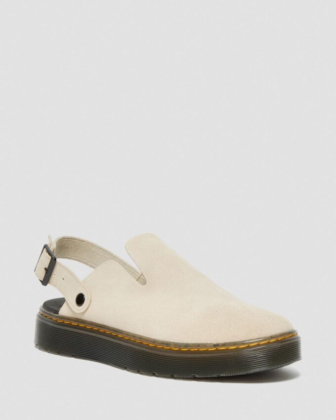 CARLSON Suede Casual Slingback Mules CARLSON Suede Casual Slingback Mules