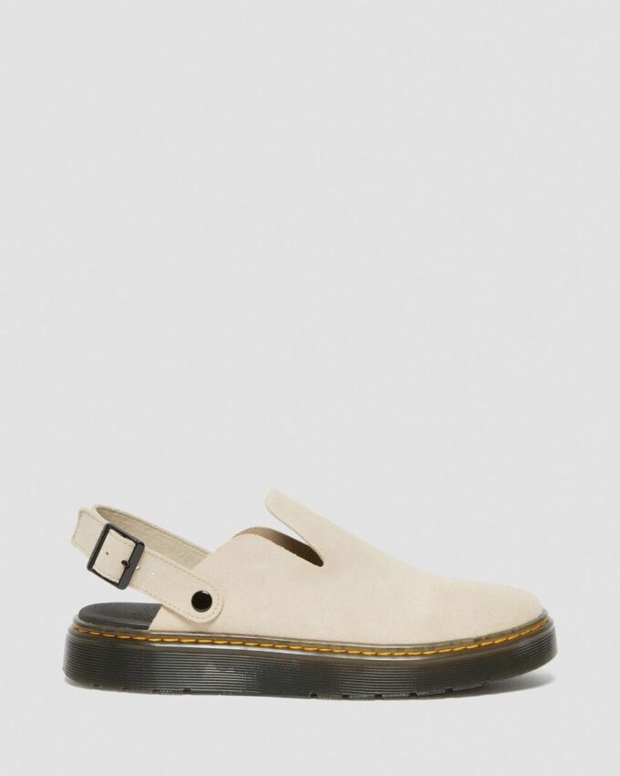 CARLSON Suede Casual Slingback Mules CARLSON Suede Casual Slingback Mules