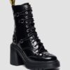 CHESNEY Studded Buttero Leather Flare Heeled Boots CHESNEY Studded Buttero Leather Flare Heeled Boots