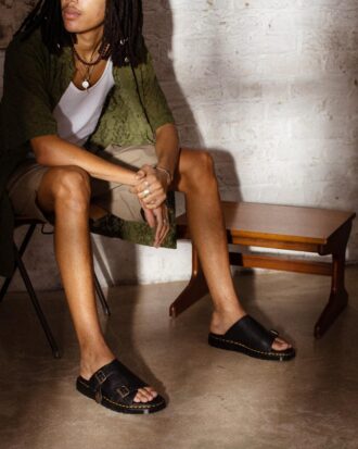 dayne made in england leather slide sandals 2 330x413 - Dayne Made in England Leather Slide Sandals