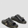 Dayne Made in England Leather Slide Sandals Dayne Made in England Leather Slide Sandals