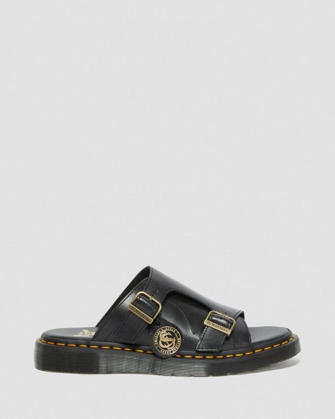 Dayne Made in England Leather Slide Sandals Dayne Made in England Leather Slide Sandals