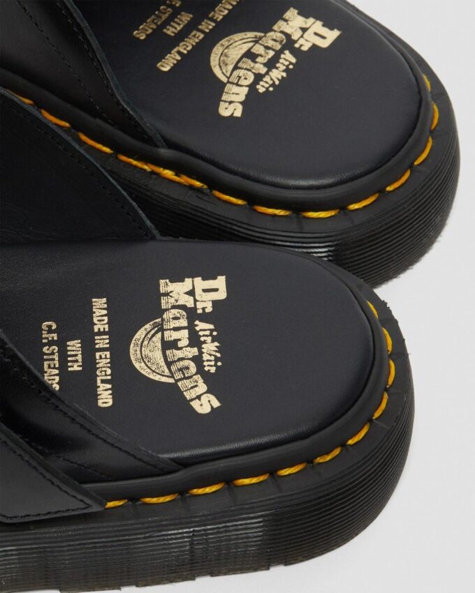 Dayne Made in England Leather Slide Sandals Dayne Made in England Leather Slide Sandals